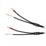 Cablu difuzor Profesional cu mufe tip banana 3m AWG16 1.5mm cupru Kruger&amp;Matz KM0334