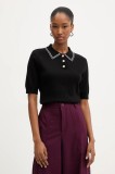 Morgan pulover culoarea negru, light, MAP
