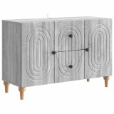 vidaXL Cabinet TV Sonoma gri 89 x 34,5 x 60 cm Lemn prelucrat 894201