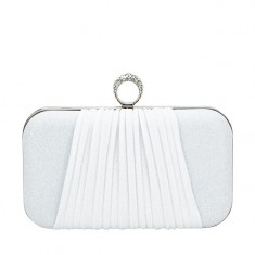 Geanta clutch alb elegant B-BJH-22705 05