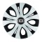 Set 4 Capace Roti Top Gri-Negru R14, Compatibil Cu Kia