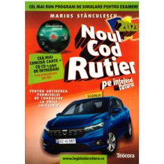 Noul cod rutier 2023 pe intelesul tuturor Carte cu cd care contine 1500 ...
