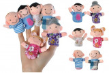 Cumpara ieftin Set 6 papusi de copii pentru degete,diverse personaje - Multicolor