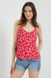 Pepe Jeans bluza culoarea rosu