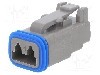 Conector auto, PX0, 2 pini, BULGIN - PX0100S02GY