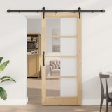 Ușa glisantă vidaXL cu set de accesorii &#039;ORKDAL&#039;78x202 cm