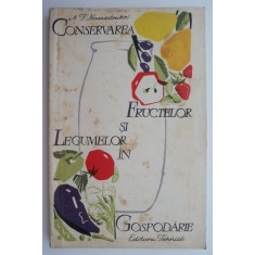 Conservarea fructelor si legumelor in gospodarie &ndash; A. F. Namestnikov