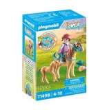 Cumpara ieftin Set figurine Playmobil Ponies - Copil cu ponei si manz
