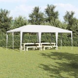 Cort de Petrecere Alb 6x4 m PE