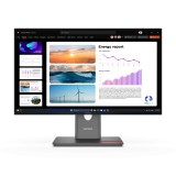Monitor Consumer Lenovo ThinkVision P24Q-40, 23.8 , 2560 x 1440 pixeli, Black, 3 ani Garantie