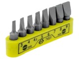 Kit Capete Şurubelniţă Plată 30mm 1/4" (C6,3mm)