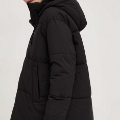 Answear Lab geaca femei, culoarea negru, de iarna, oversize