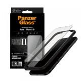 Folie de protectie Ecran PanzerGlass Ultra-Wide Ceramic II EasyAligner pentru Apple iPhone 17 Air, Sticla Securizata, Full Glue, Neagra