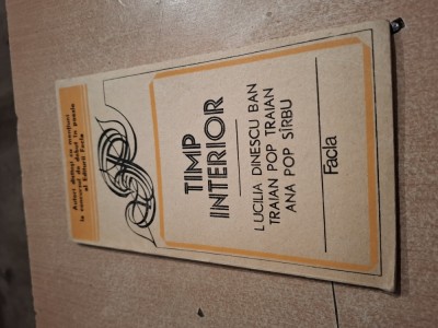 Carte timp interior foto