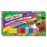 Bambino set plastilina colorata 10 bucati