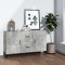 vidaXL Servantă, gri beton, 100x36x60 cm, lemn prelucrat