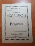 Program cinema excelsior 1946-