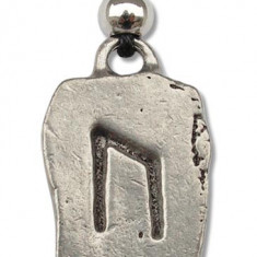 Pandantiv runa Ur, talisman pentru putere si dezvoltare personala, 2.8 cm