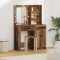 vidaXL Set de Dressing 2 pcs Lemn vechi 50 x 41 x 135 cm Lemn compozit 3334279