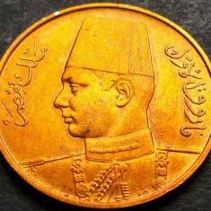 Moneda istorica 1 MILLIEME FAROUK - EGIPT, anul 1938 * cod 4473 A = excelenta