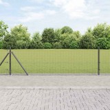 Cumpara ieftin Plasa de Sarma Sudata cu Baza din Beton 100 x 0,4 m
