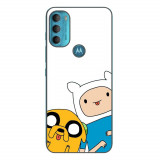 Husa compatibila cu Motorola Moto G71 5G Silicon Gel Tpu Model Finn and Jake Tongues