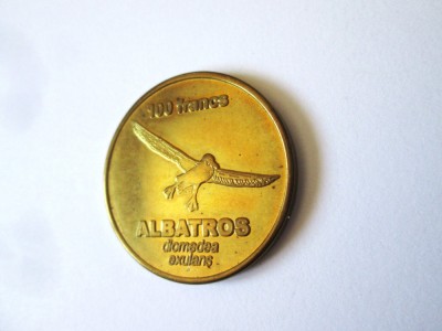 Rara! Insulele Kerguelen 100 Francs 2011 UNC foto