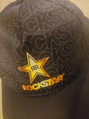 Sapca vintage Noua Nefolosita,Sapca neagra ROCKSTAR,Sapca de colectie NOUA Nefolosita