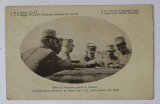 REGELE CAROL I , PRINCIPELE FERDINAND , PRINCIPELE CAROL , GENERAL DE DIVIZIE AVERESCU STUDIIND HARTA OPERATIILOR IN TIMPUL CELUI DE - AL DOILEA RAZ