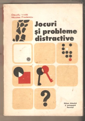 Jocuri si probleme distractice-Claudiu Voda foto