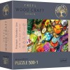 Puzzle Trefl Din Lemn 500+1 Piese Cocktailurile Colorate, TREFL Lemn 501P
