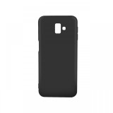 Husa Samsung Galaxy J6 Plus Lemontti Silicon Silky Negru