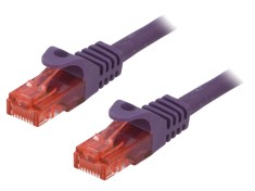 Cablu patch cord S/FTP Cat6 LSZH gri 1.5m