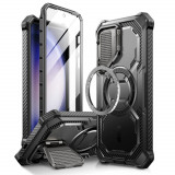 Husa Supcase Iblsn Armorbox Mag MagSafe pentru Samsung Galaxy S24+ Plus Negru, Carcasa