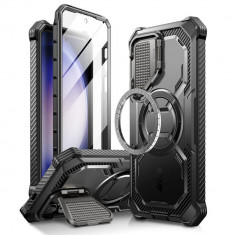 Husa Supcase Iblsn Armorbox Mag MagSafe pentru Samsung Galaxy S24+ Plus Negru