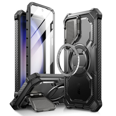 Husa Supcase Iblsn Armorbox Mag MagSafe pentru Samsung Galaxy S24 Negru foto
