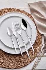 Set tacamuri 24 bucati Assos24 Crom 21.8x1.8 cm