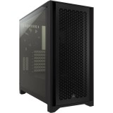 Carcasa 4000D AIRFLOW Tempered Glass Mid-Tower ATX, fara sursa, Corsair