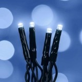 Instalatie LED Craciun, 180 Becuri Alb Rece, 12m, Cablu Verde Extensibil, Interior/Exterior