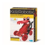 Kit constructie robot - Dragon Robot, Kidz Robotix, 4M