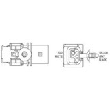 Sonda lambda Citroen Berlingo Box (B9), Berlingo Multispace (B9), C3 2 (Sc), C3 Picasso (Sh), C4 Grand Picasso 2 (Da , C4 2 (Nc), C4 Picasso Ii, Ds3