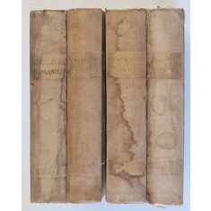 Enciclopedia Romaniei, D. Gusti, Volumele I - IV, Bucuresti, 1938 -1943 *PREZINTA PETE SI HALOURI DE APA