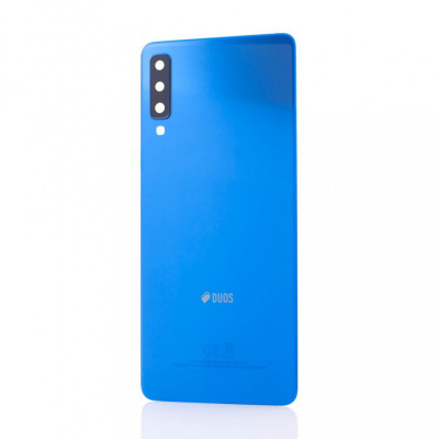 Capac Baterie Samsung A7 2018 (A750), Albastru, OEM foto