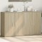 Gossi dulapuri, 2 buc., stejar sonoma, 60x31x70 cm, lemn prelucrat