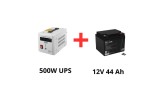 Volt Polska Alimentare ne&icirc;ntreruptibilă pentru pompe de circulație 500W + Green Cell acumulator 44Ah