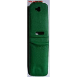 Husa Flip Piele Eco GreenGo Nokia Lumia 610 Verde, Cu clapeta