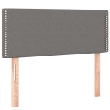 Cumpara ieftin Tablie de pat, gri inchis, 80x5x78/88 cm, textil