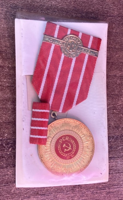 CC6 15 - comunism RSR - 50 ani de la infiintarea Partidului Comunist Roman - PCR - 1921 - 1971