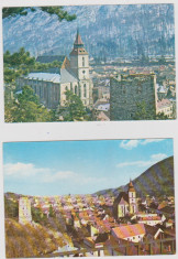 LOT 4 CARTI POSTALE BRASOV -BISERICA NEAGRA / TRANSILVANIA foto