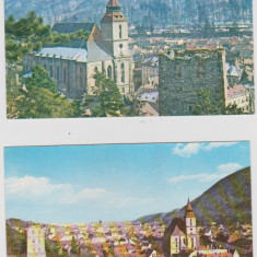 LOT 4 CARTI POSTALE BRASOV -BISERICA NEAGRA / TRANSILVANIA